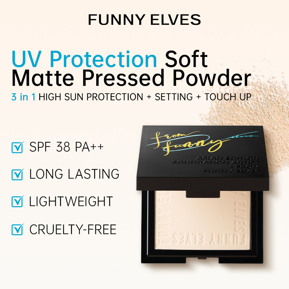 UV Protection Soft Matte Pressed Powder