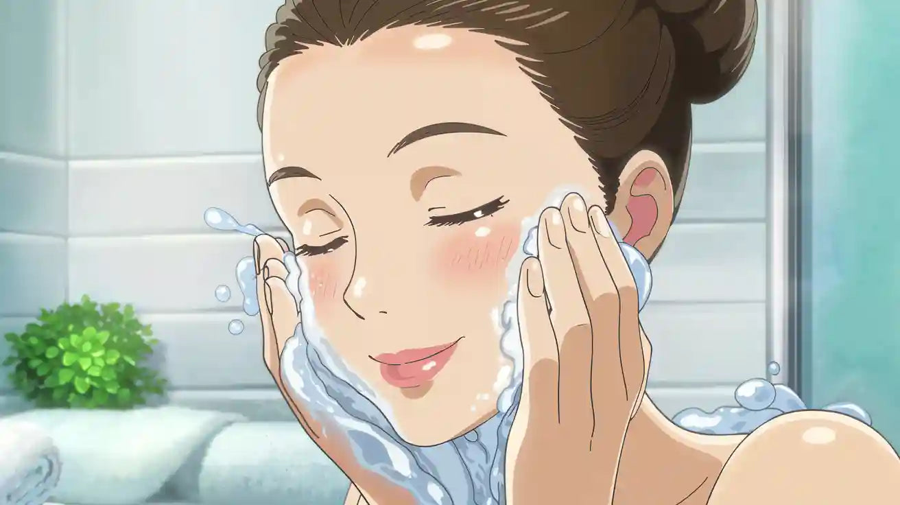 毛穴の開きを治すための正しい洗顔と保湿のポイント