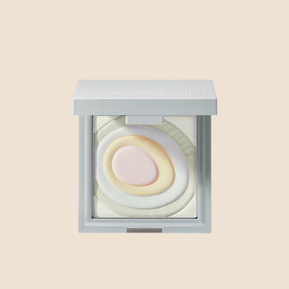 【公式】funnyelves ネビュラ プレストパウダー パウダ一 星雲 五色 マット 透明感 素肌感 血色アップ 保湿力 スキンケア サラサラ 油分コントロール プレゼント 母の日