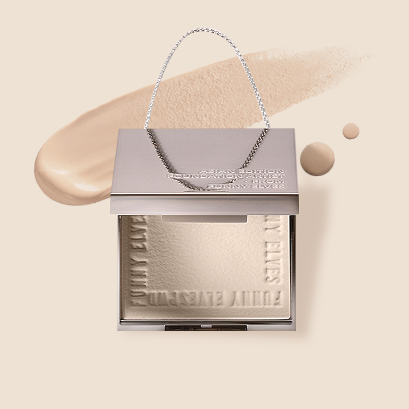 【公式】funnyelves 3.5g ミニサイズ ソフトマットプレストパウダー パウダ一 フェイスパウダー マット 毛穴カバー テカリを抑え カラーロック 透明感 素肌感 ベースメイク メイク